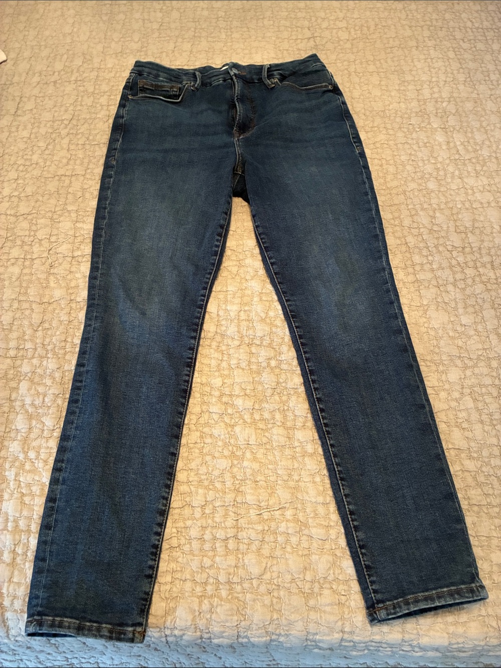 Good American Dark Blue Skinny Jeans